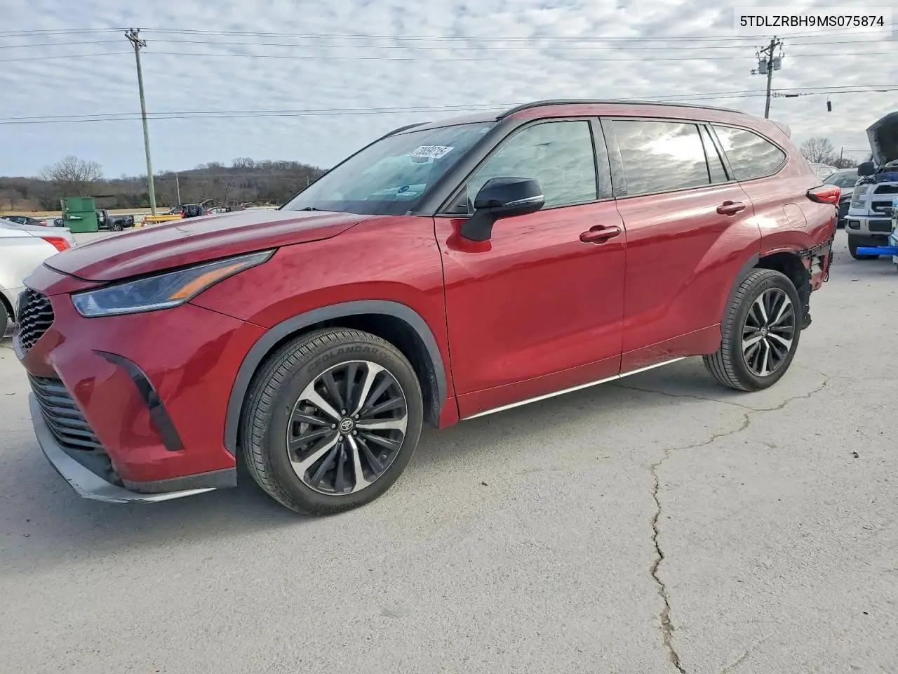 Toyota Highlander Xse 2021