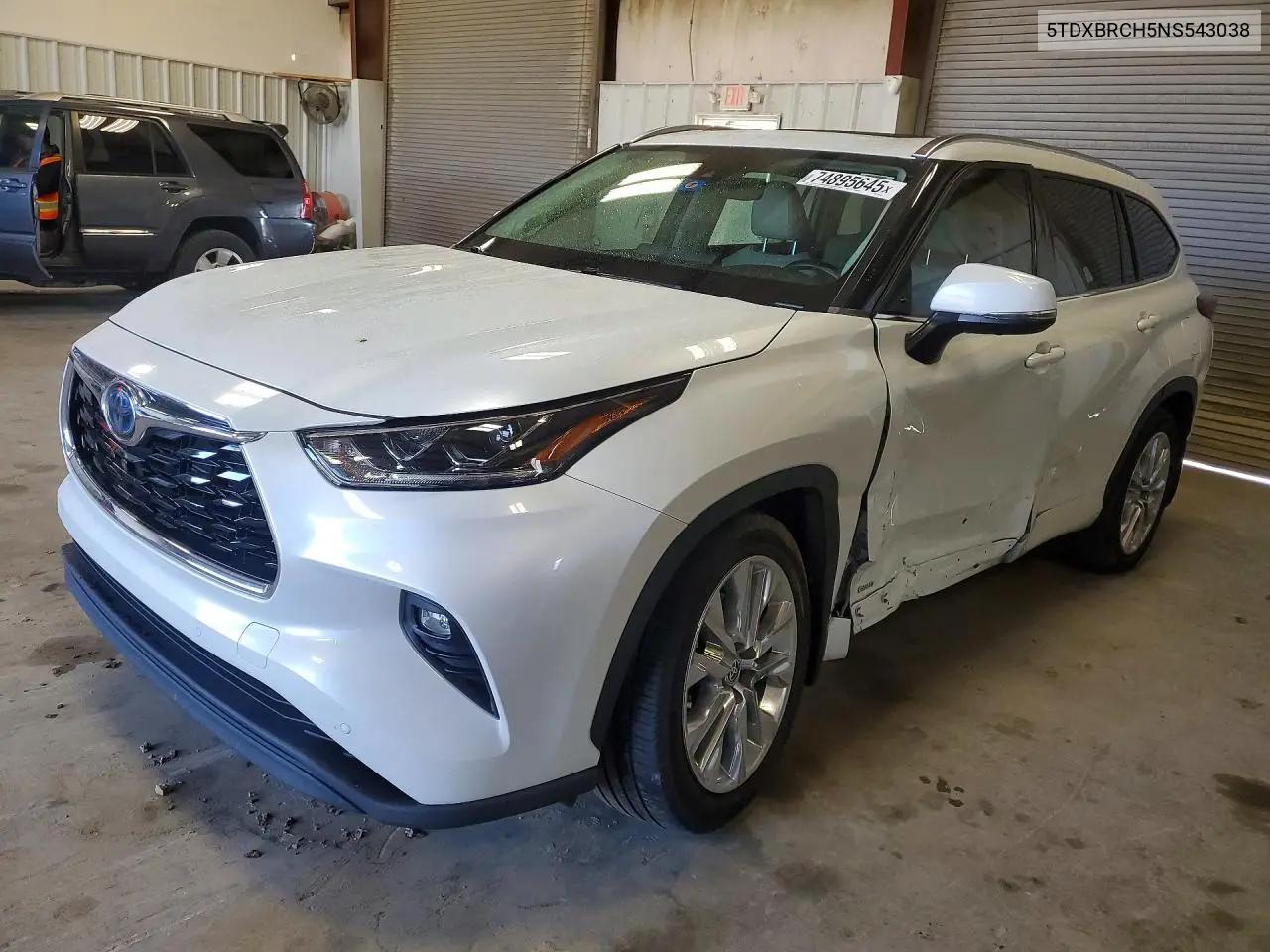 Toyota Highlander Hybrid Limited 2022