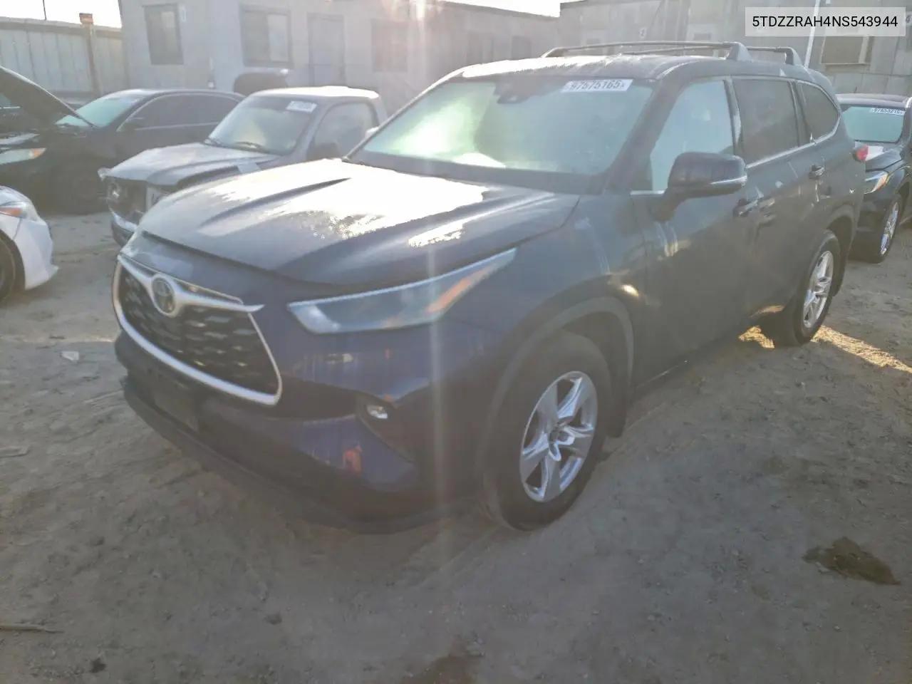 Toyota Highlander L 2022