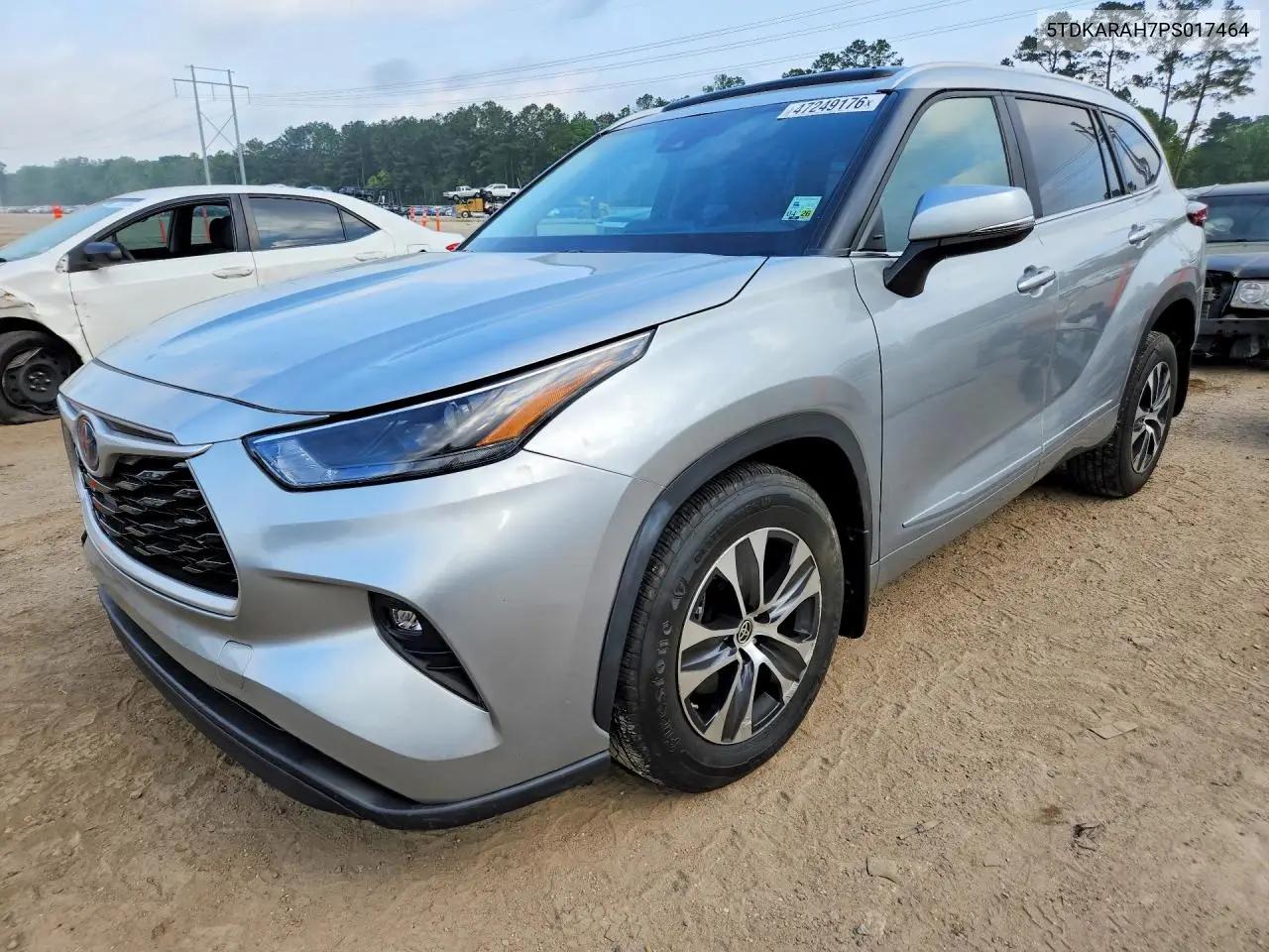 Toyota Highlander Hybrid Xle 2023