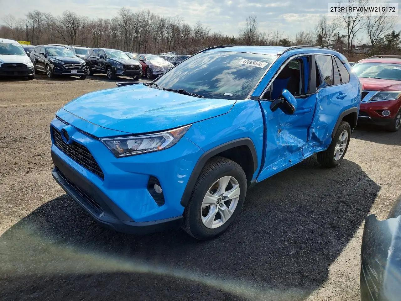 Toyota Rav4 Xle 2021