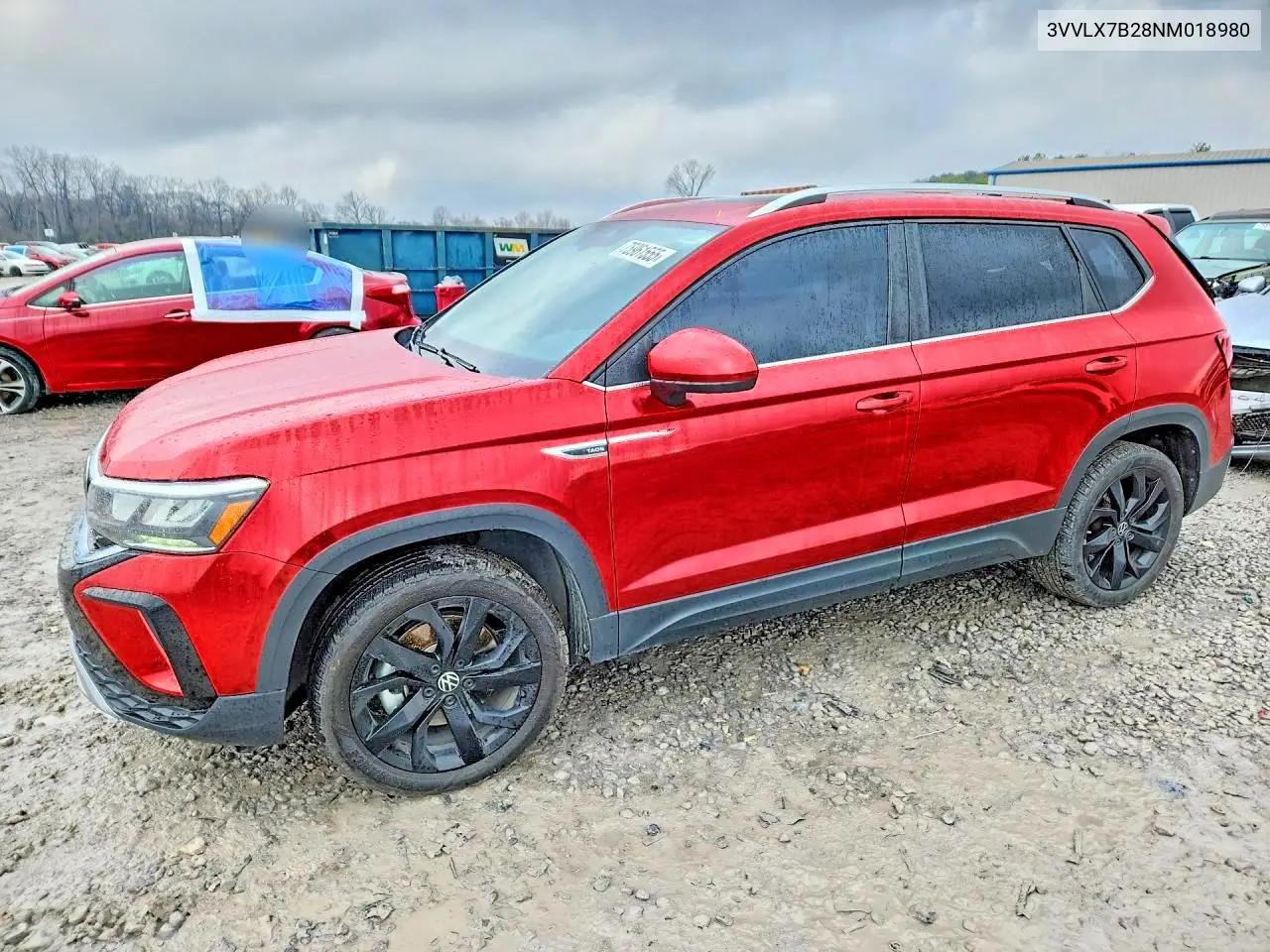 Volkswagen Taos Se Iq Drive 2022