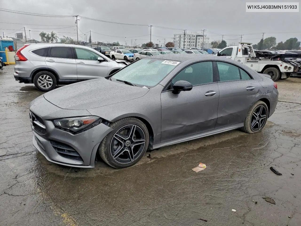 Mercedes-Benz Cla 250 2021