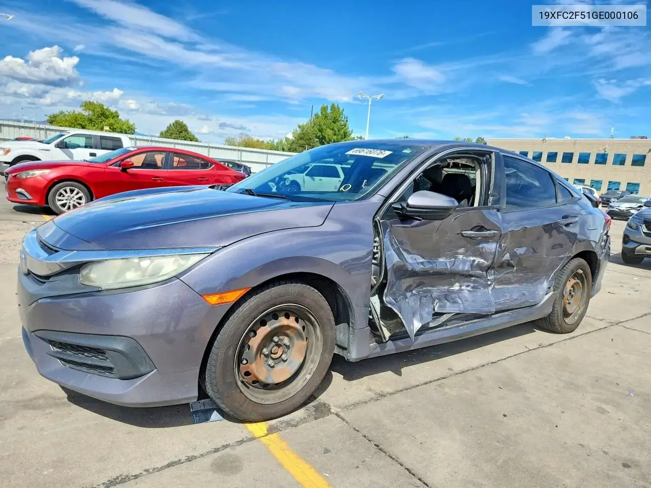 Honda Civic Lx 2016