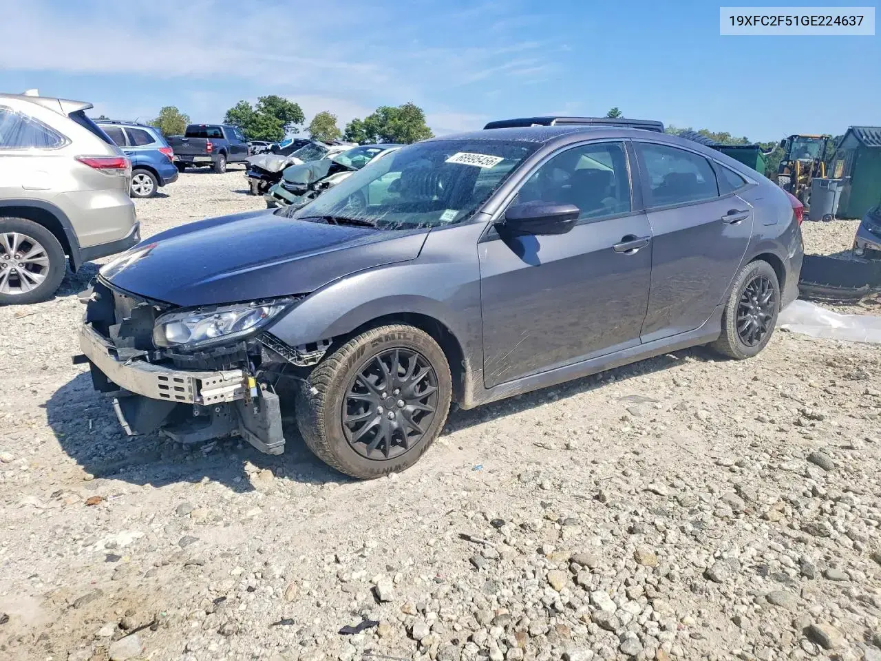 Honda Civic Lx 2016