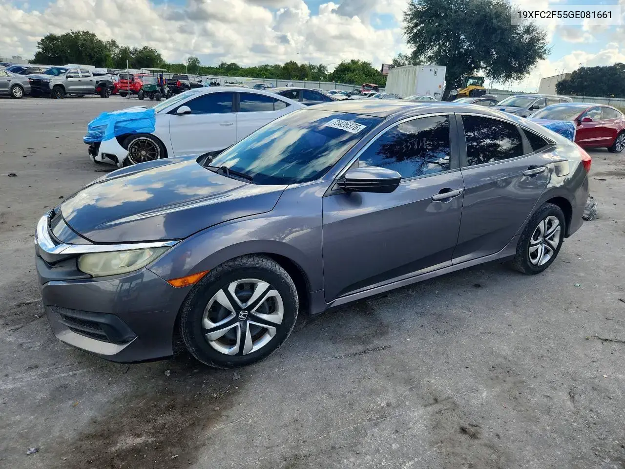 Honda Civic Lx 2016