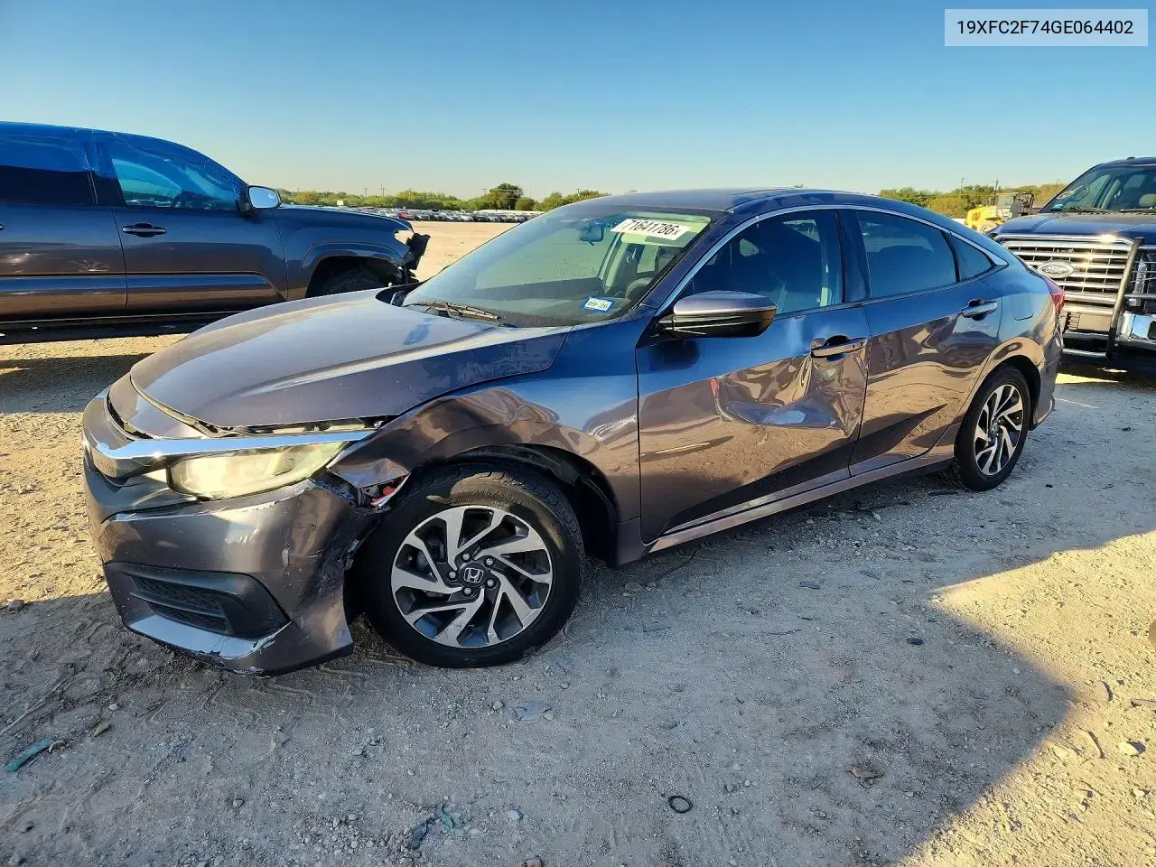 Honda Civic Ex 2016
