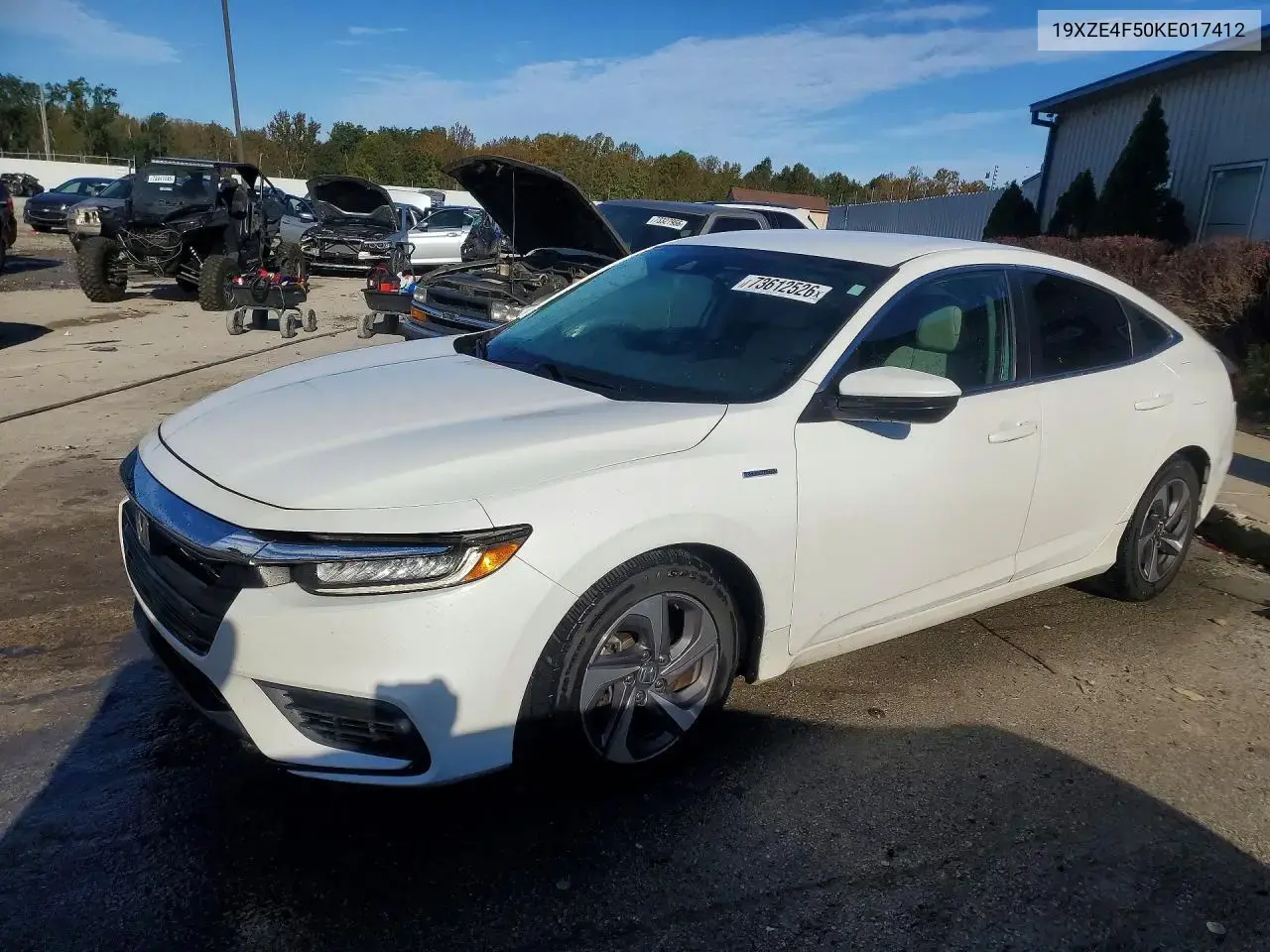 Honda Insight Ex 2019