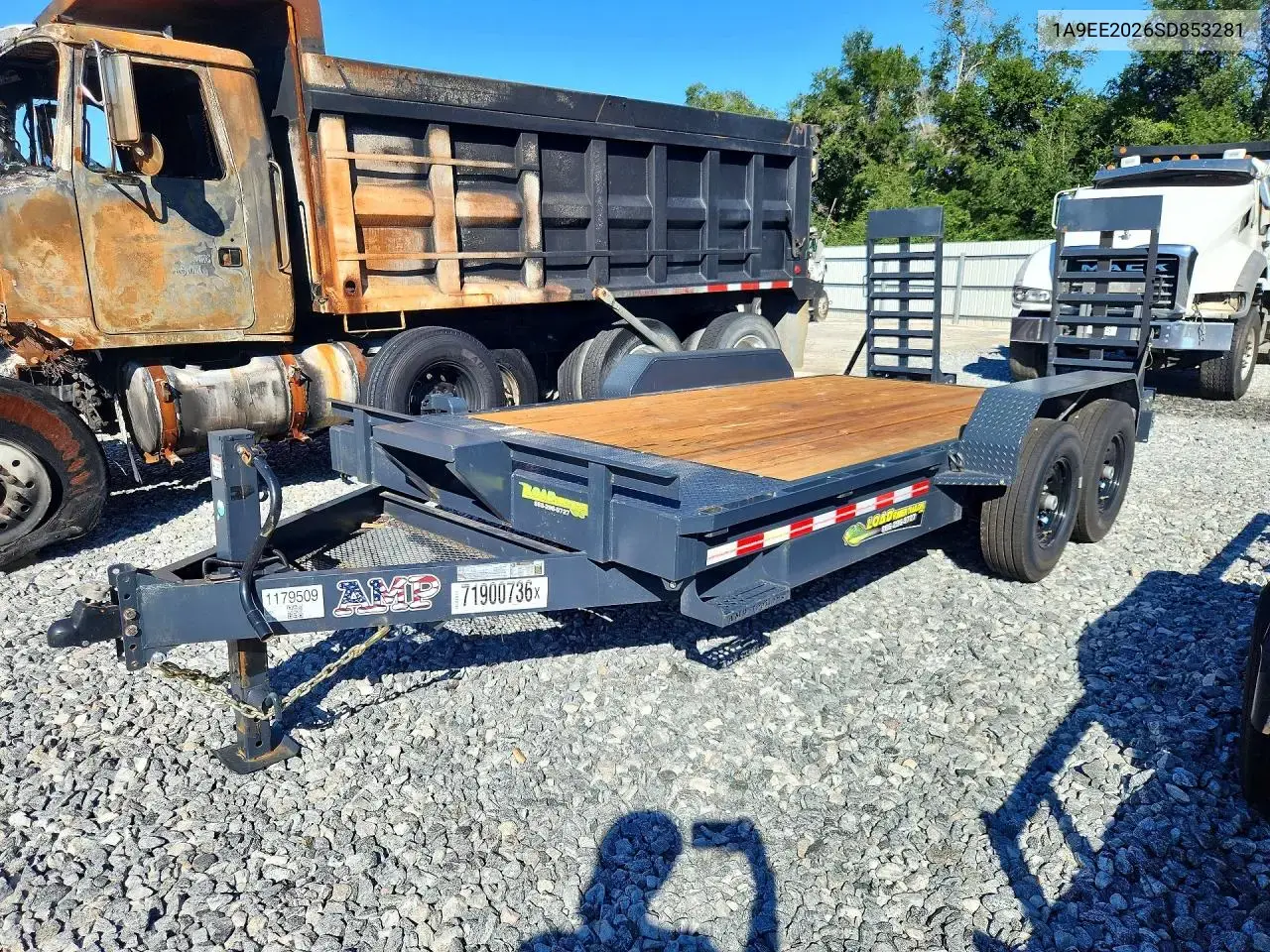 Americam Made 82"X16'Taeq 8K Equipment Trailer 2025