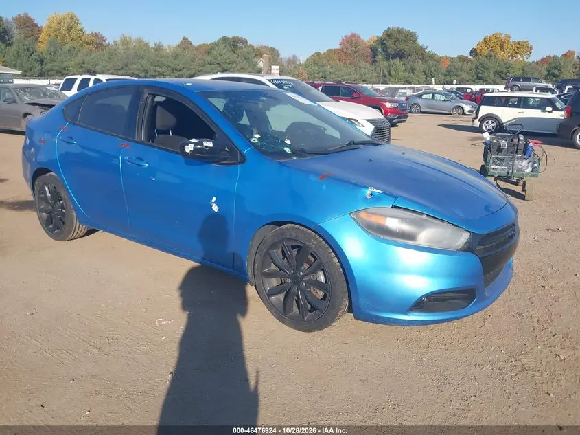 Dodge Dart Sxt Sport Blacktop 2016