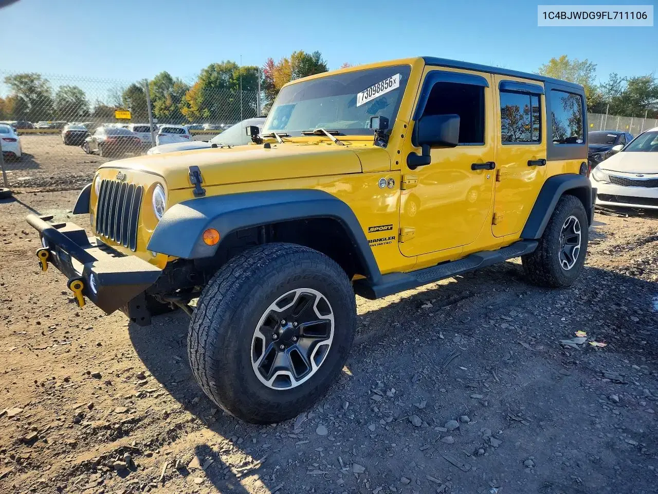 Jeep Wrangler Unlimited Sport 2015