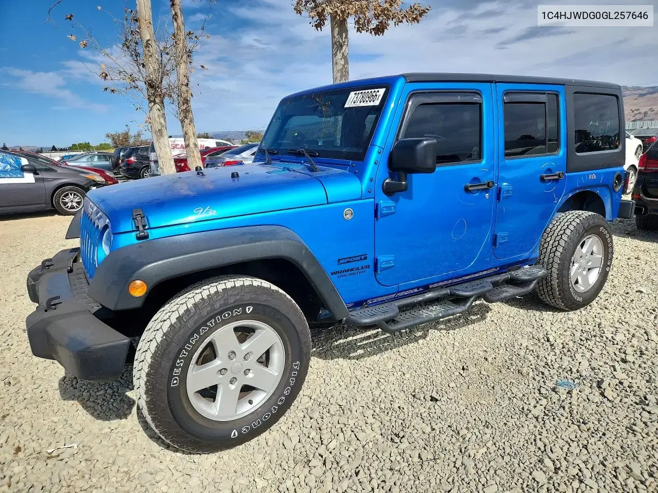 Jeep Wrangler Unlimited Sport 2016