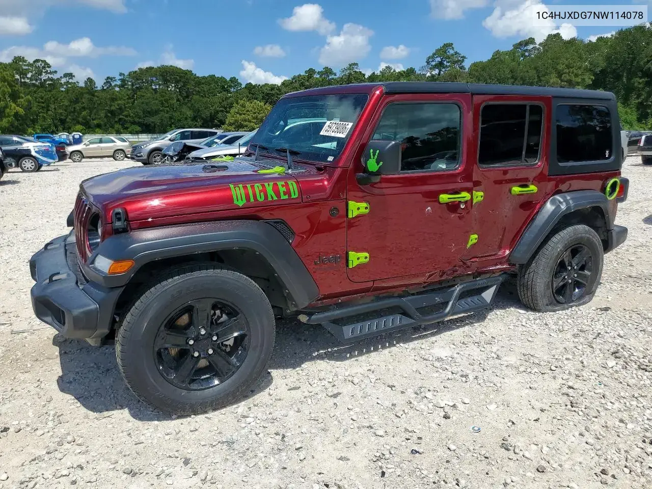Jeep Wrangler Unlimited Sport 2022