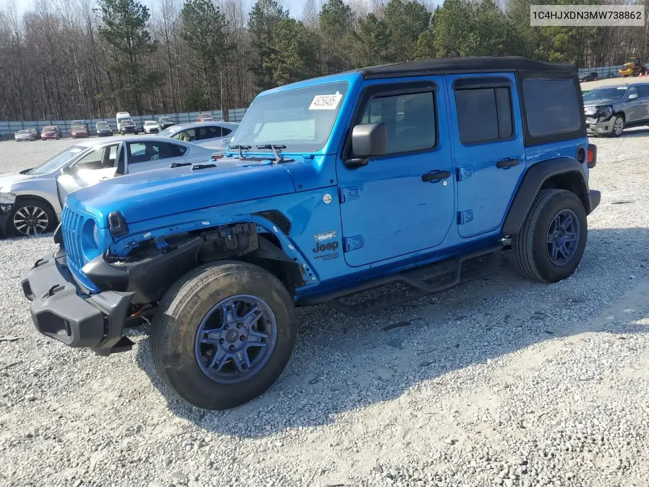 Jeep Wrangler Unlimited Sport 4X4 2021