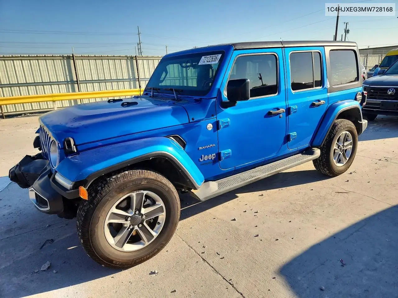 Jeep Wrangler Unlimited Sahara 2021