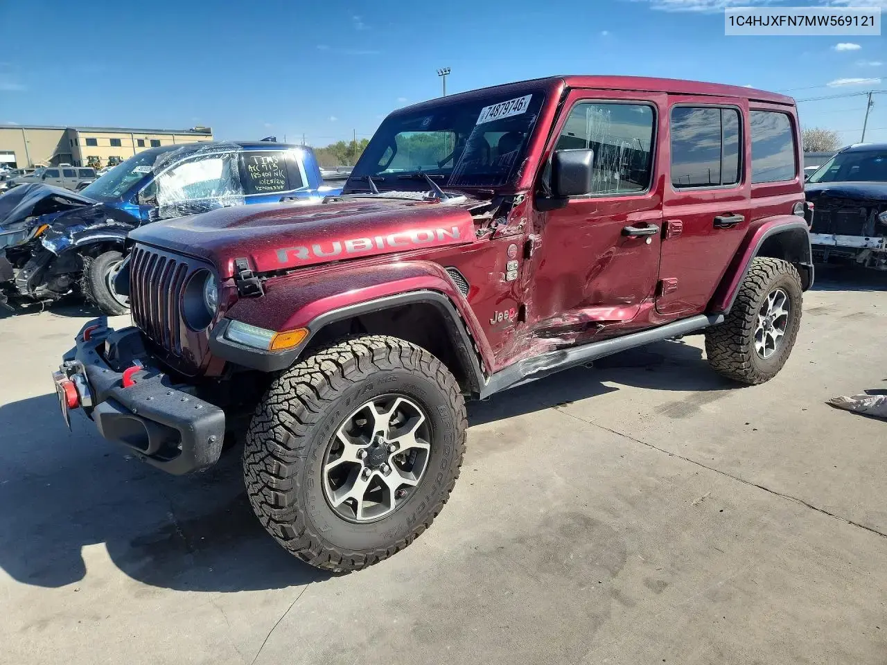 Jeep Wrangler Unlimited Rubicon 2021