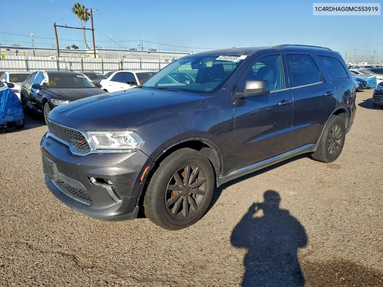 Dodge Durango Sxt 2021