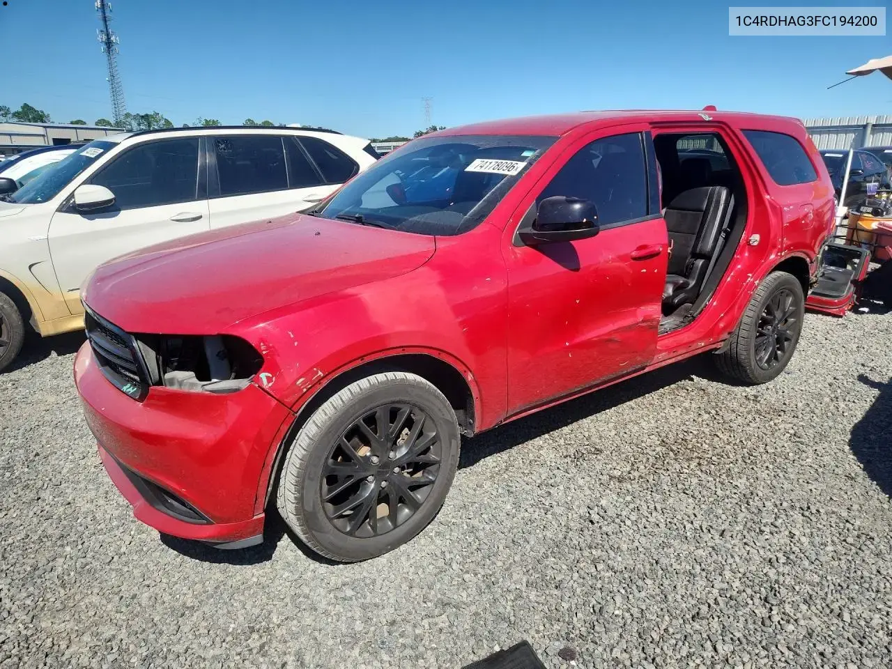 Dodge Durango Sxt 2015
