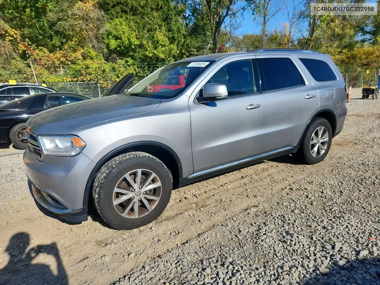 Dodge Durango Limited 2016