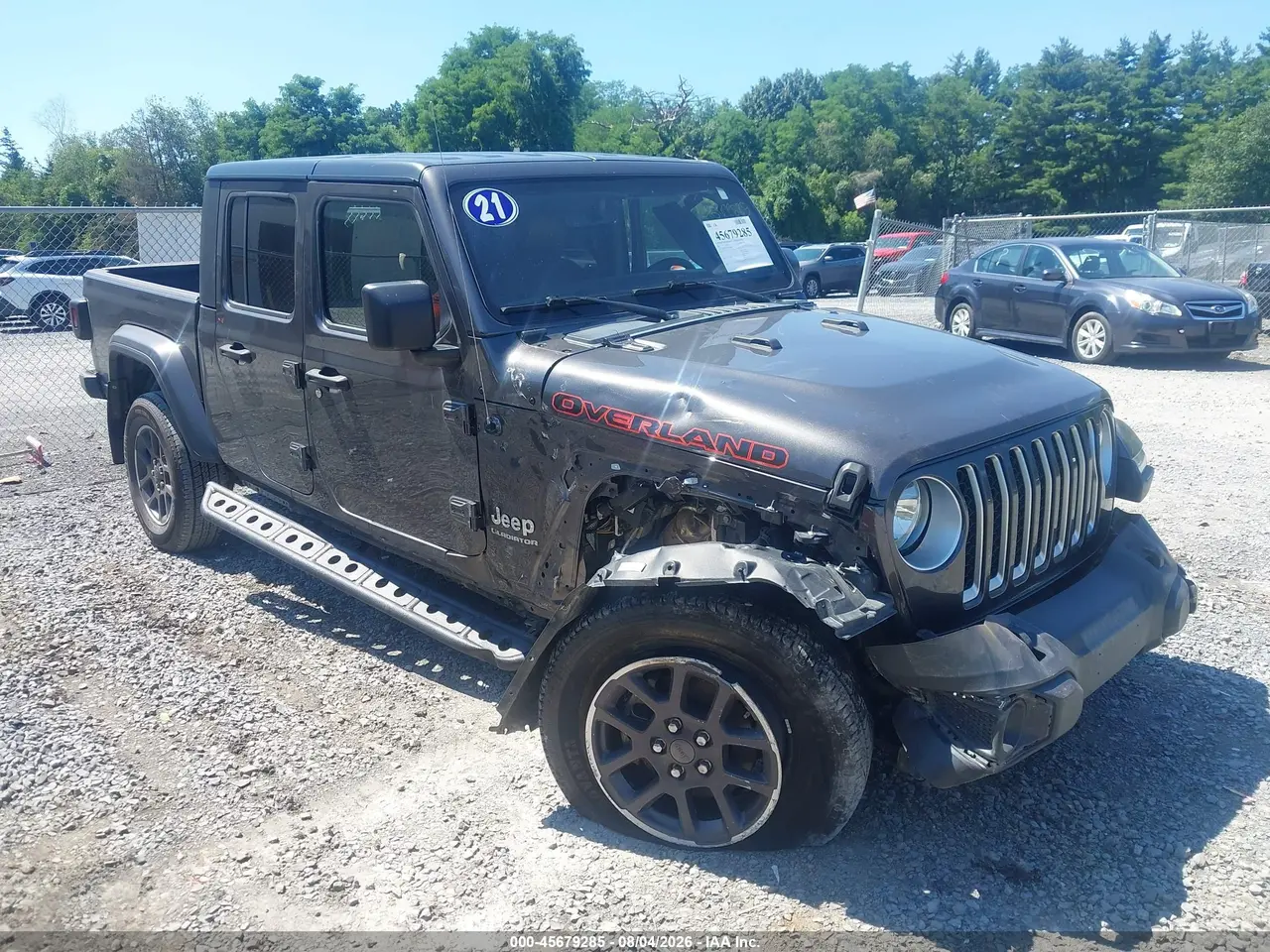 Jeep Gladiator Overland 4X4 2021
