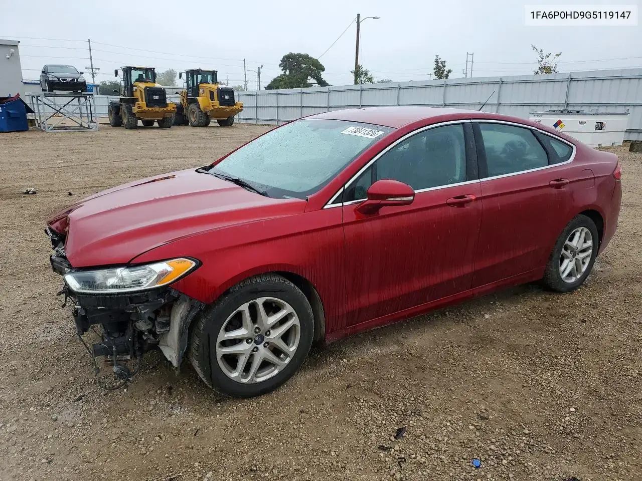 Ford Fusion Se 2016