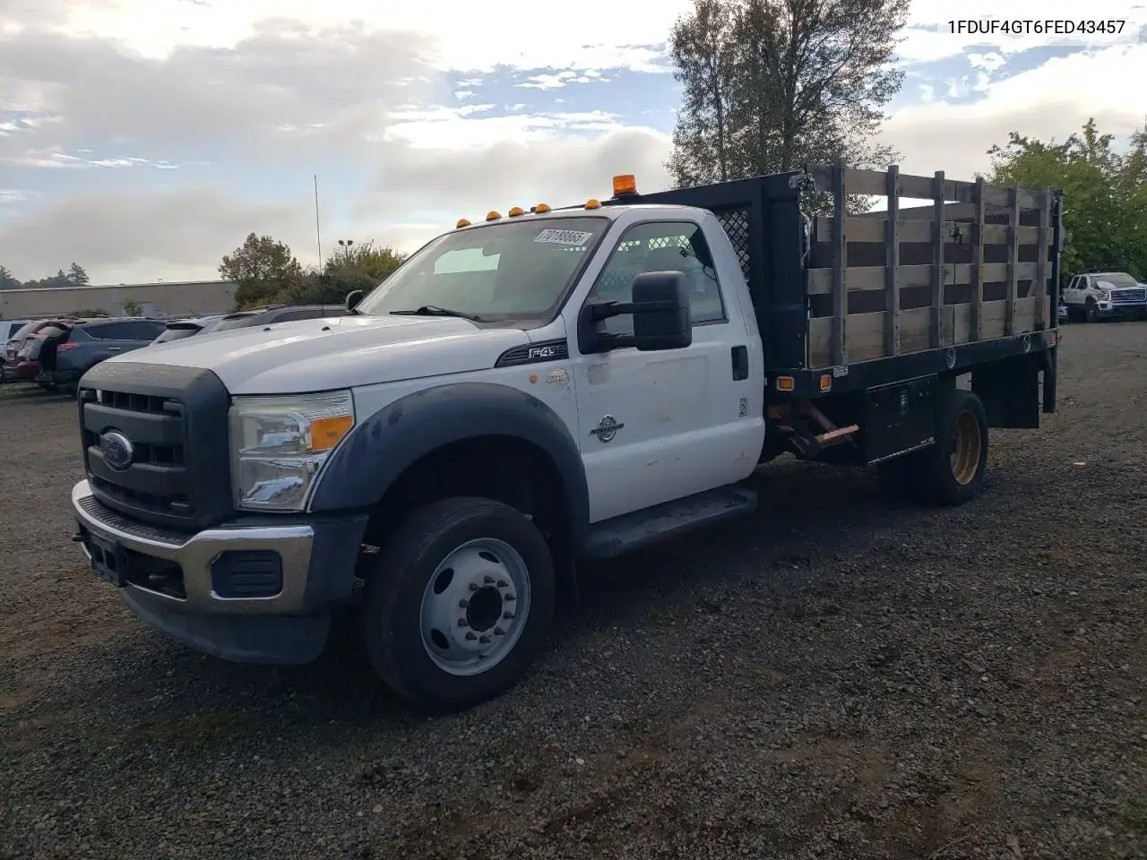 Ford F450 Super Duty Flatbed Truck 2015