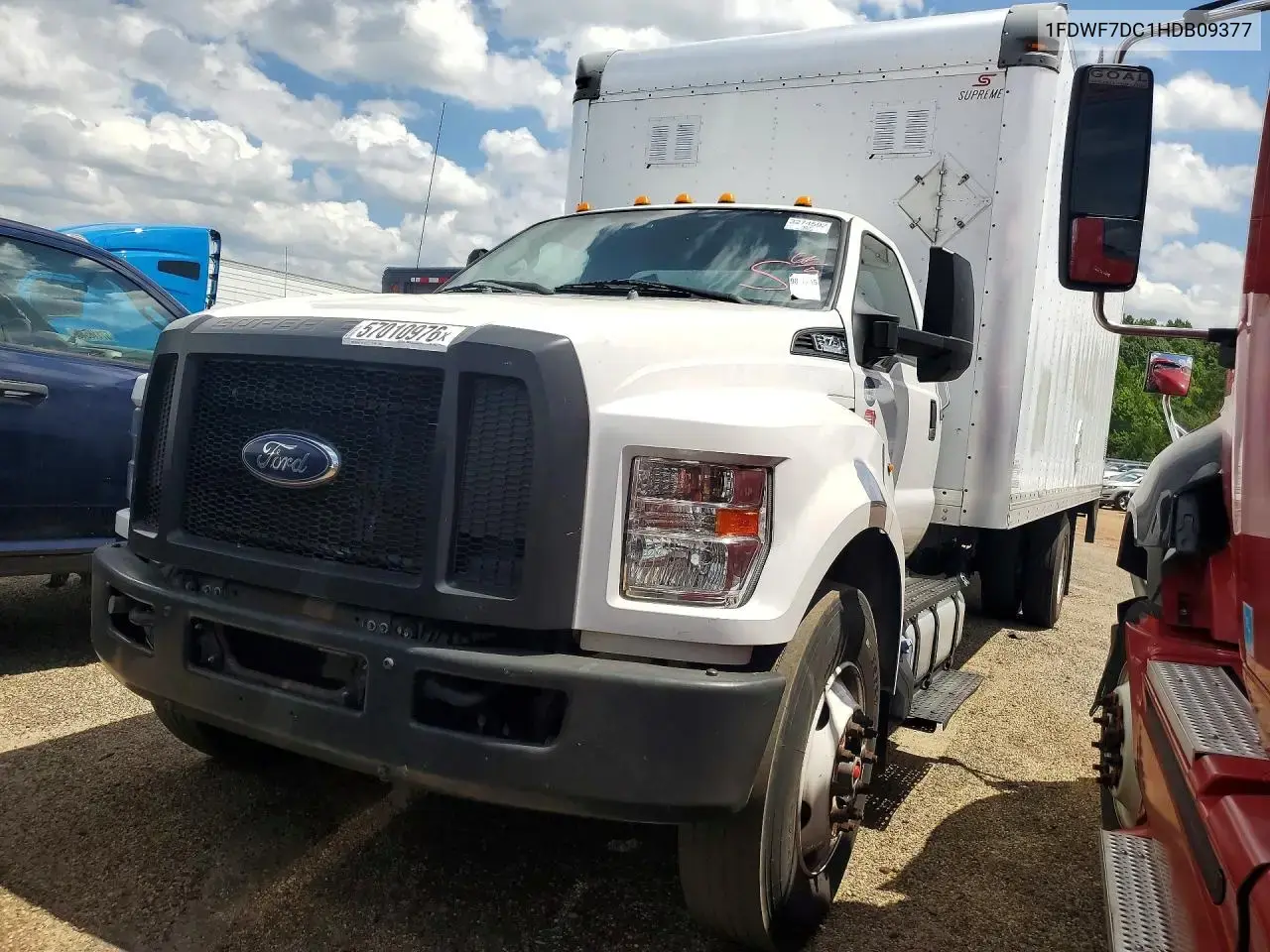 Ford F750 Super Duty Box Truck 2017