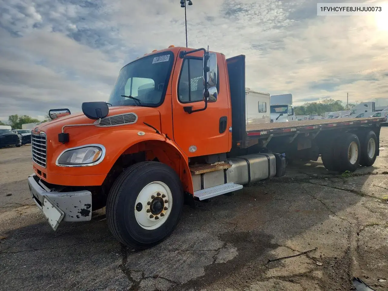 Freightliner Business Class M2 Flatbed Truck 2018