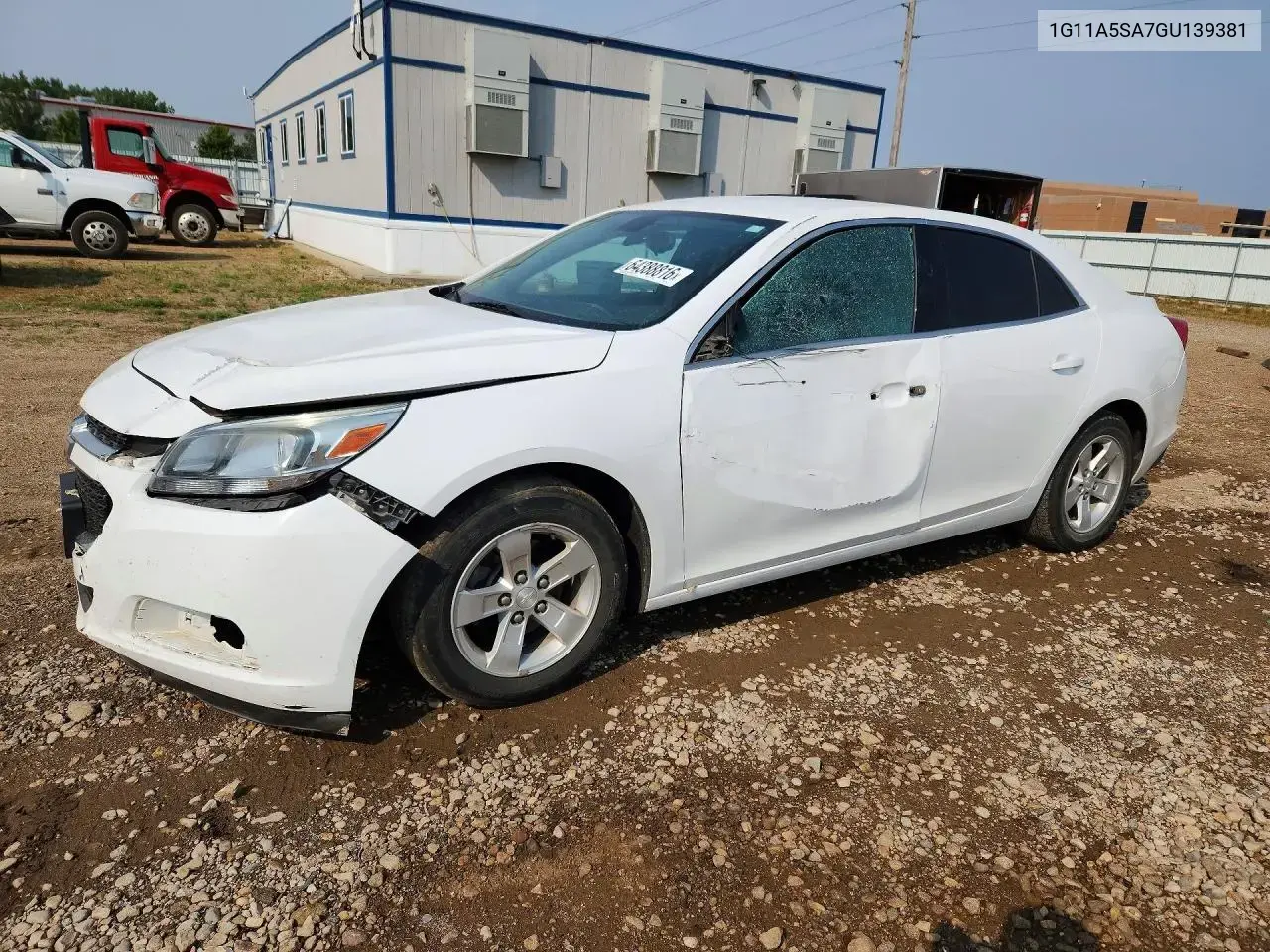 Chevrolet Malibu Limited Ls 2016
