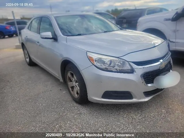 Chevrolet Malibu Limited Lt 2016
