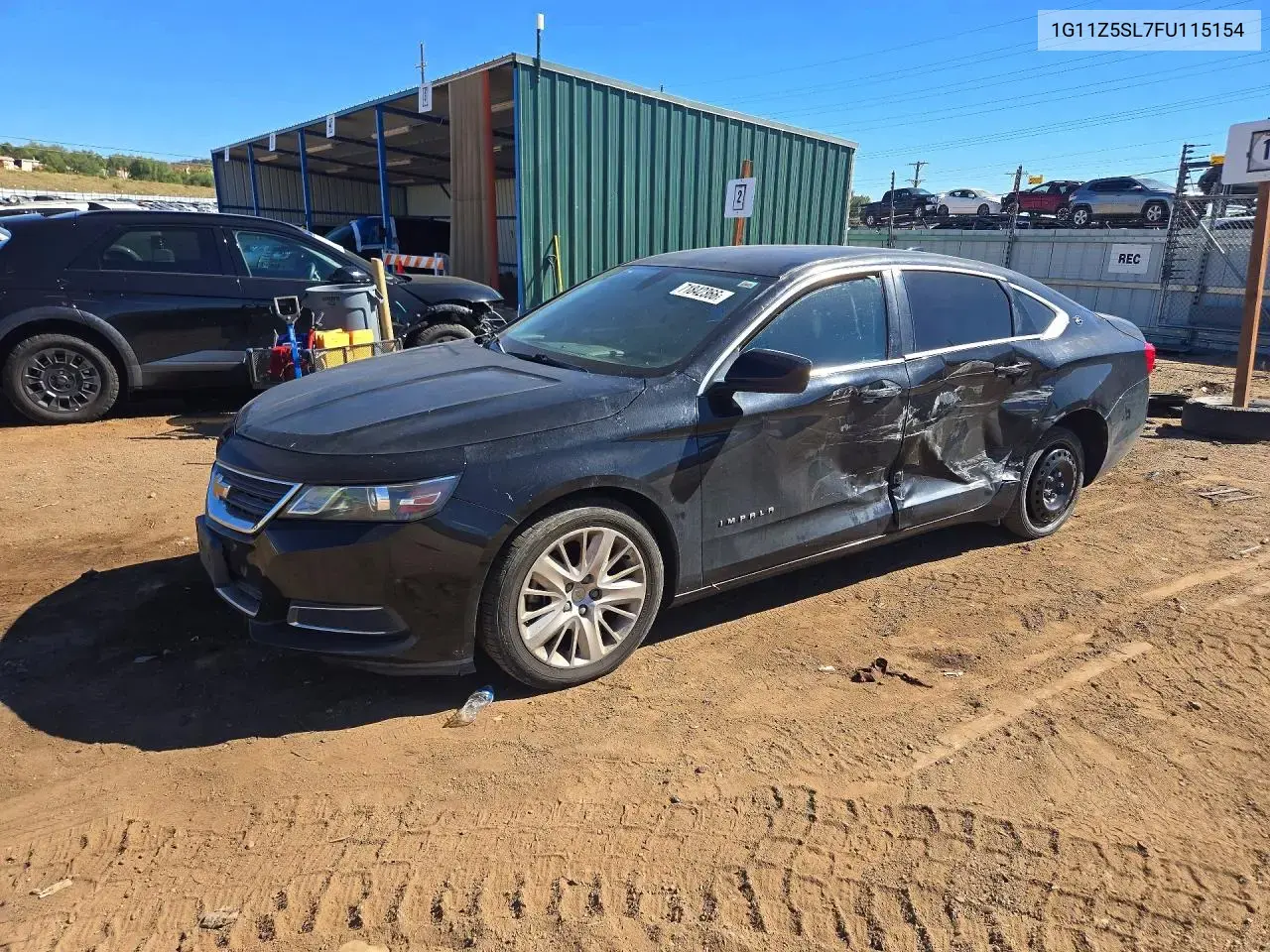 Chevrolet Impala Ls 2015
