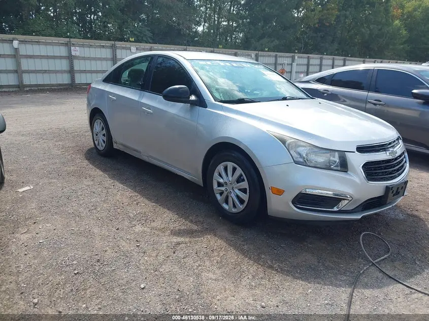 Chevrolet Cruze Ls Manual 2015