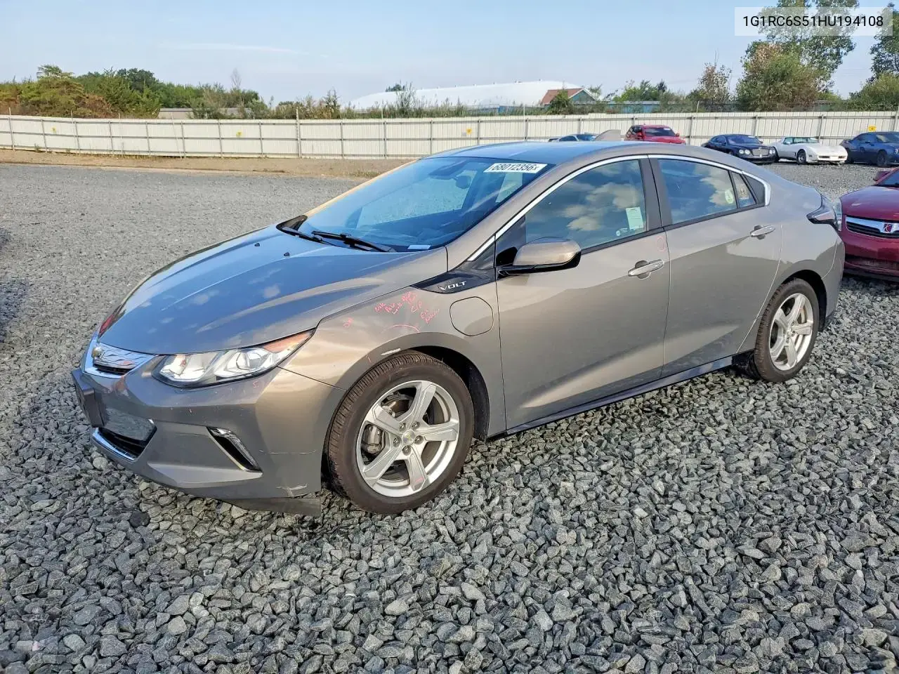 Chevrolet Volt Lt 2017