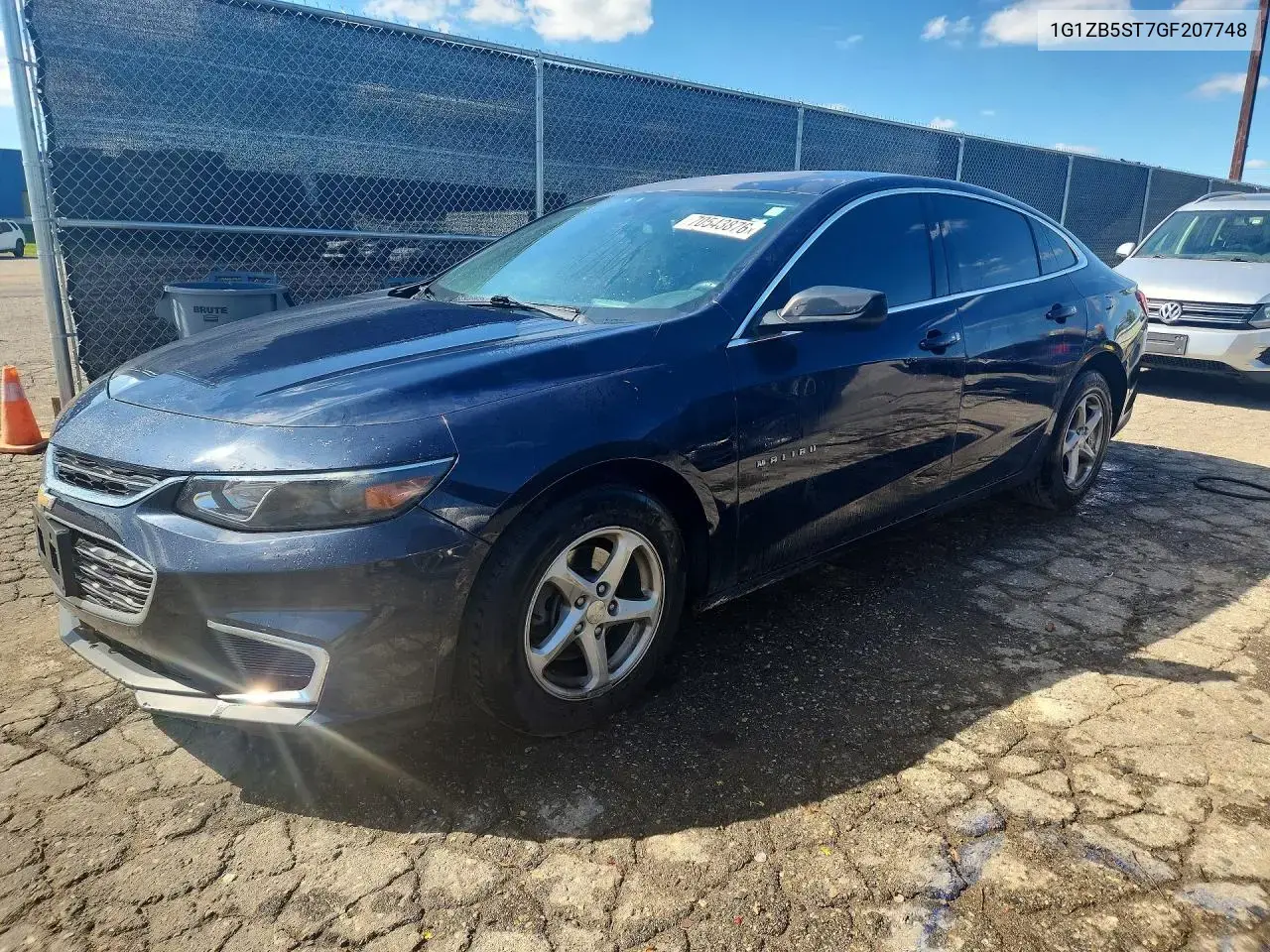 Chevrolet Malibu Ls 2016