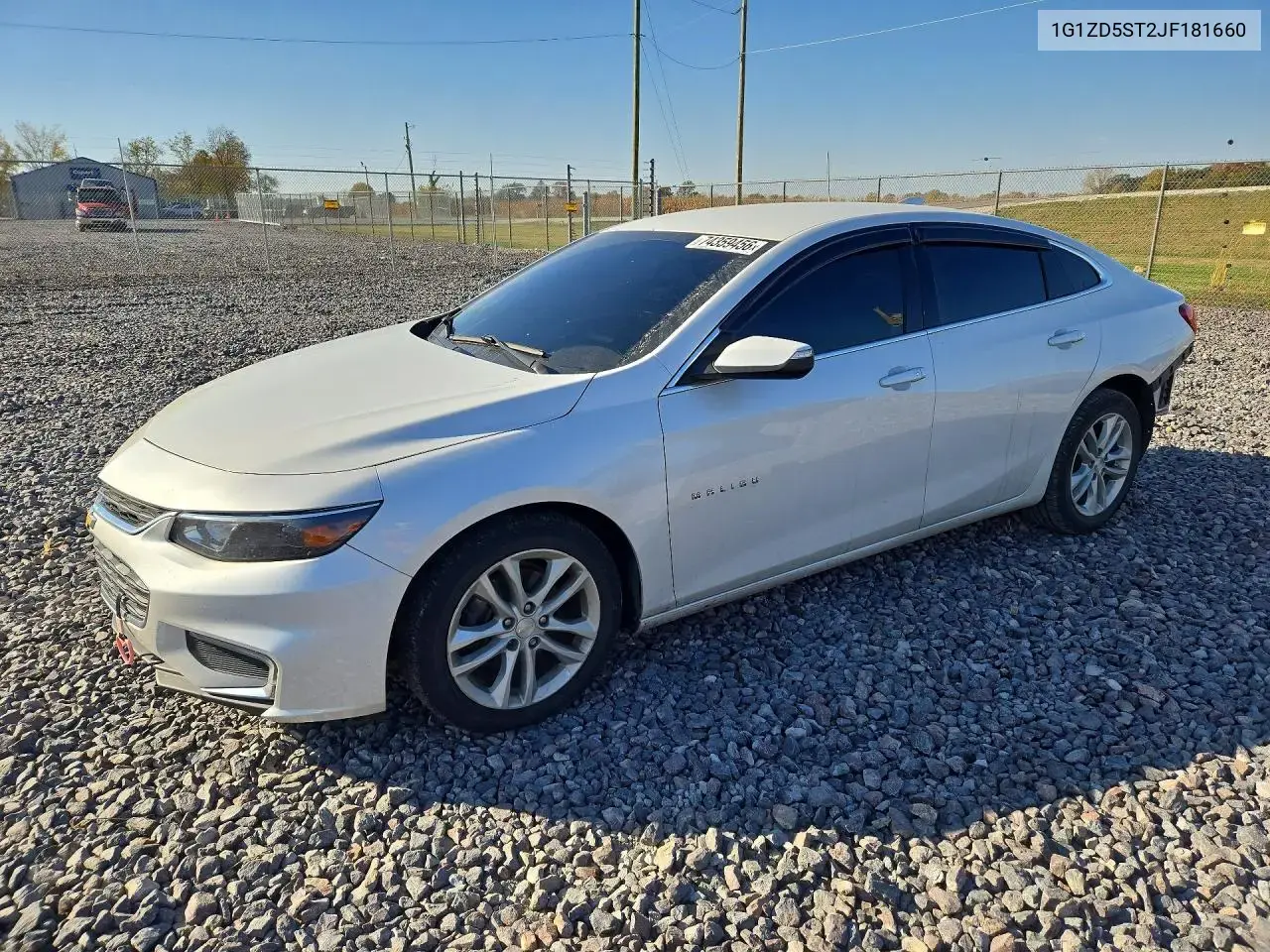 Chevrolet Malibu Lt 2018
