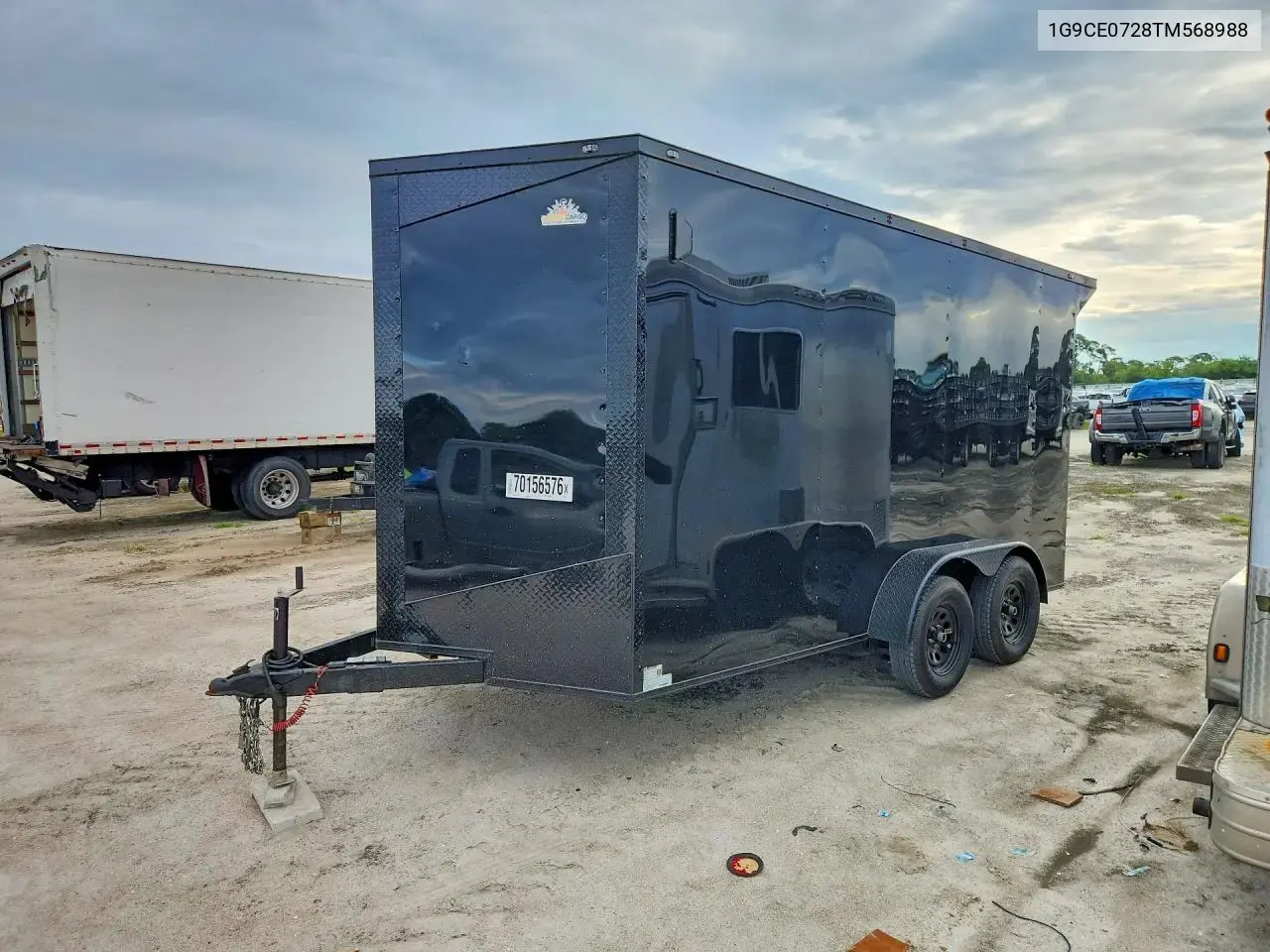 Golden Cargo 7X14 82 Enclosed Cargo Trailer 2026