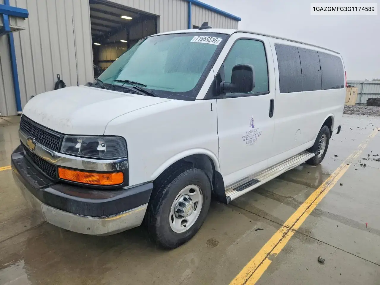 Chevrolet Express G3500 Lt 2016