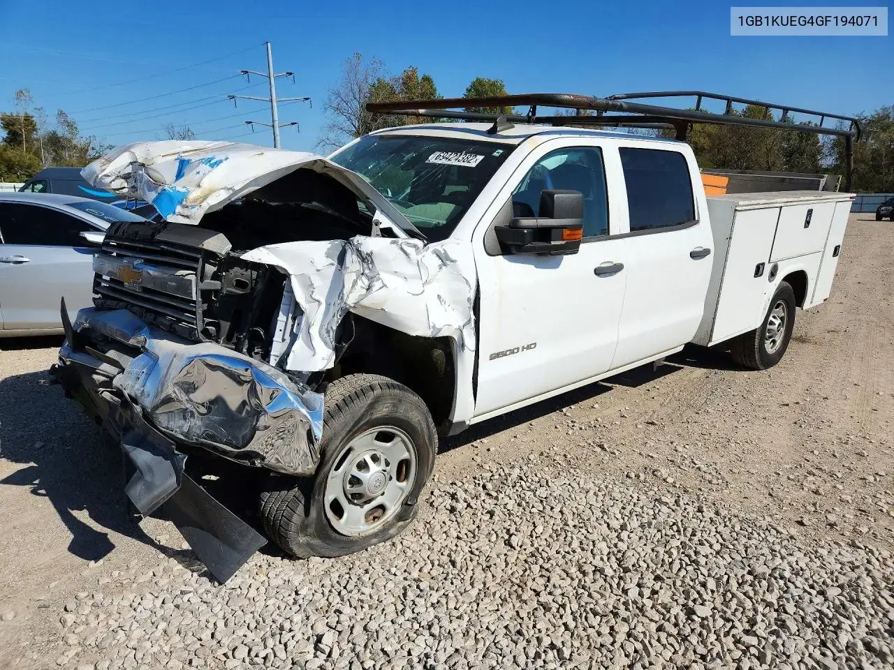 Chevrolet Silverado K2500 Heavy Duty 2016