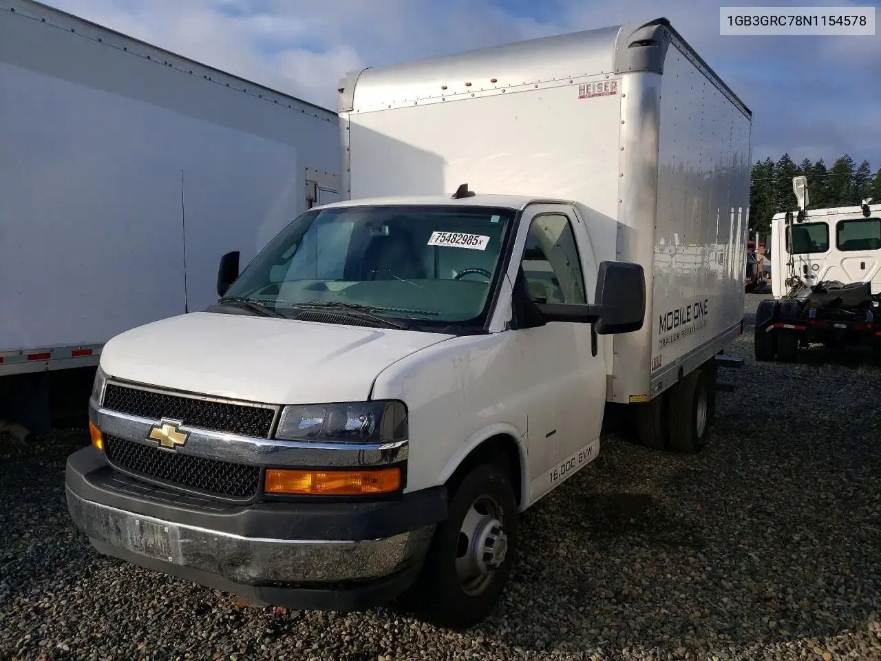 Chevrolet Express Box Truck 2022