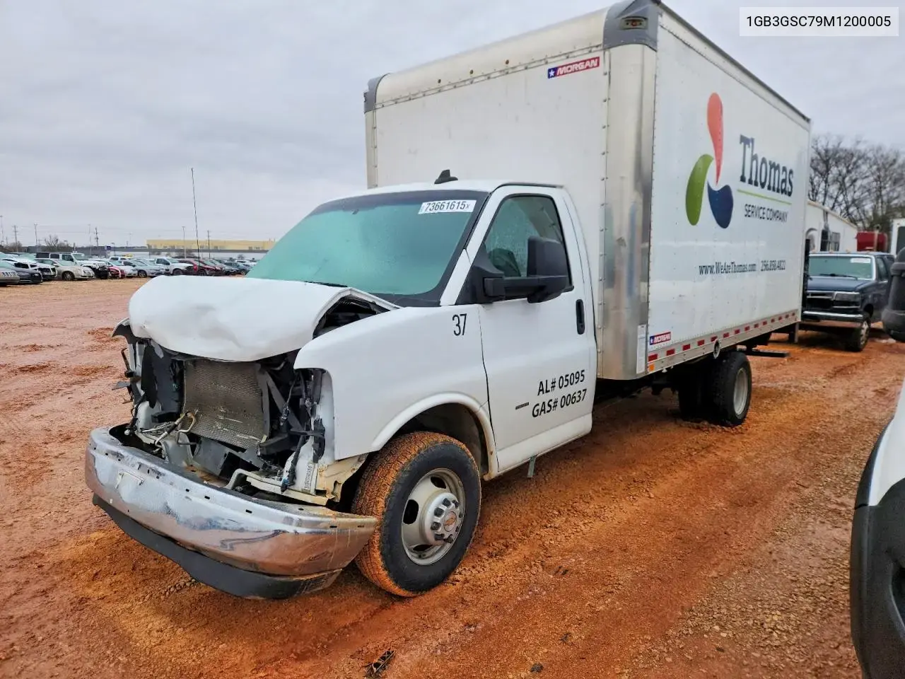 Chevrolet Express G3500 Box Truck 2021