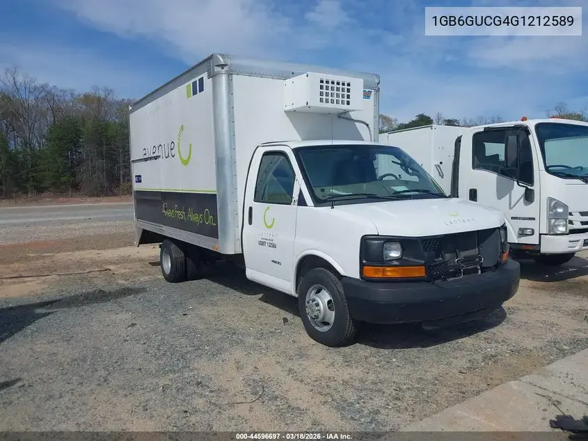 Chevrolet Express 4500 Refrigerated Delivery Truck 2016