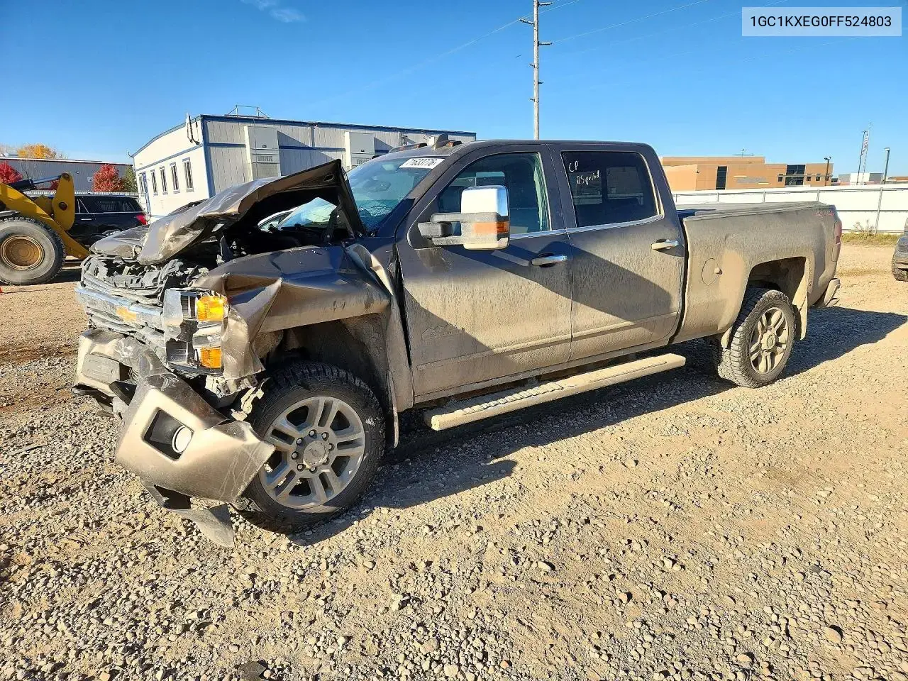 Chevrolet Silverado K2500 High Country 2015