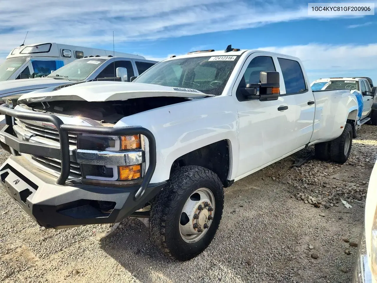 Chevrolet Silverado K3500 2016
