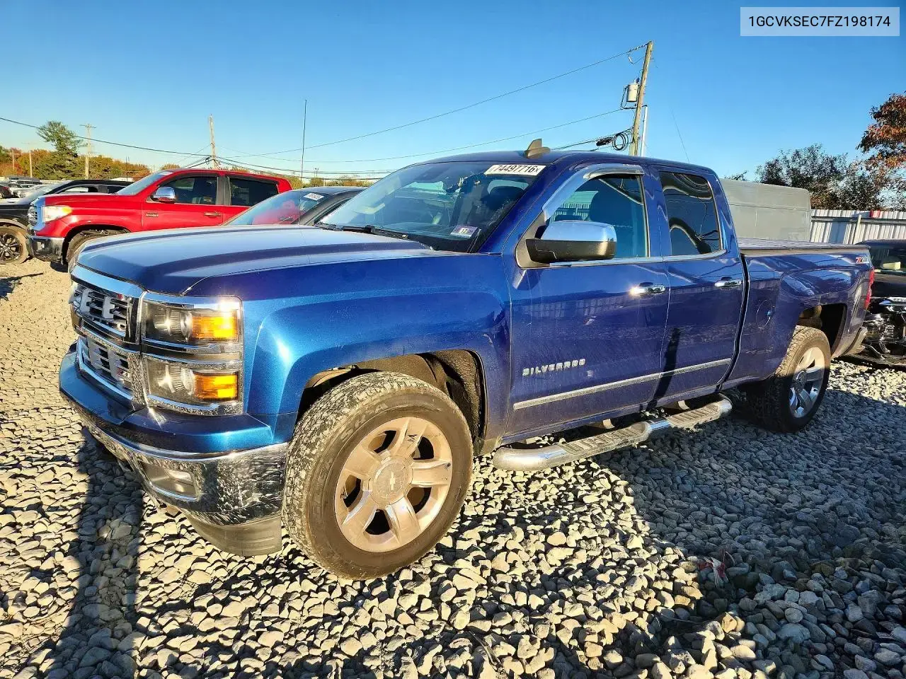 Chevrolet Silverado K1500 Ltz 2015