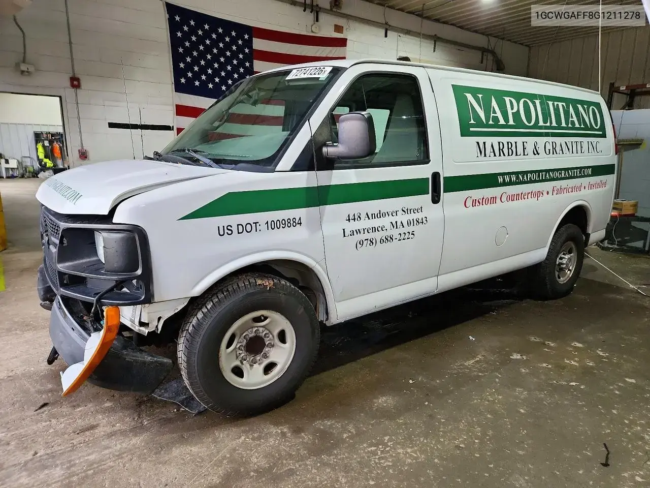 Chevrolet Express 2500 Cargo Delivery Van 2016