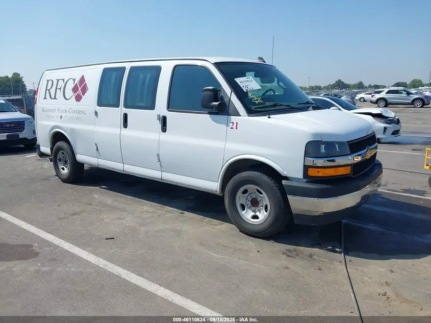Chevrolet Express Cargo Rwd 3500 Extended Wheelbase Wt 2022