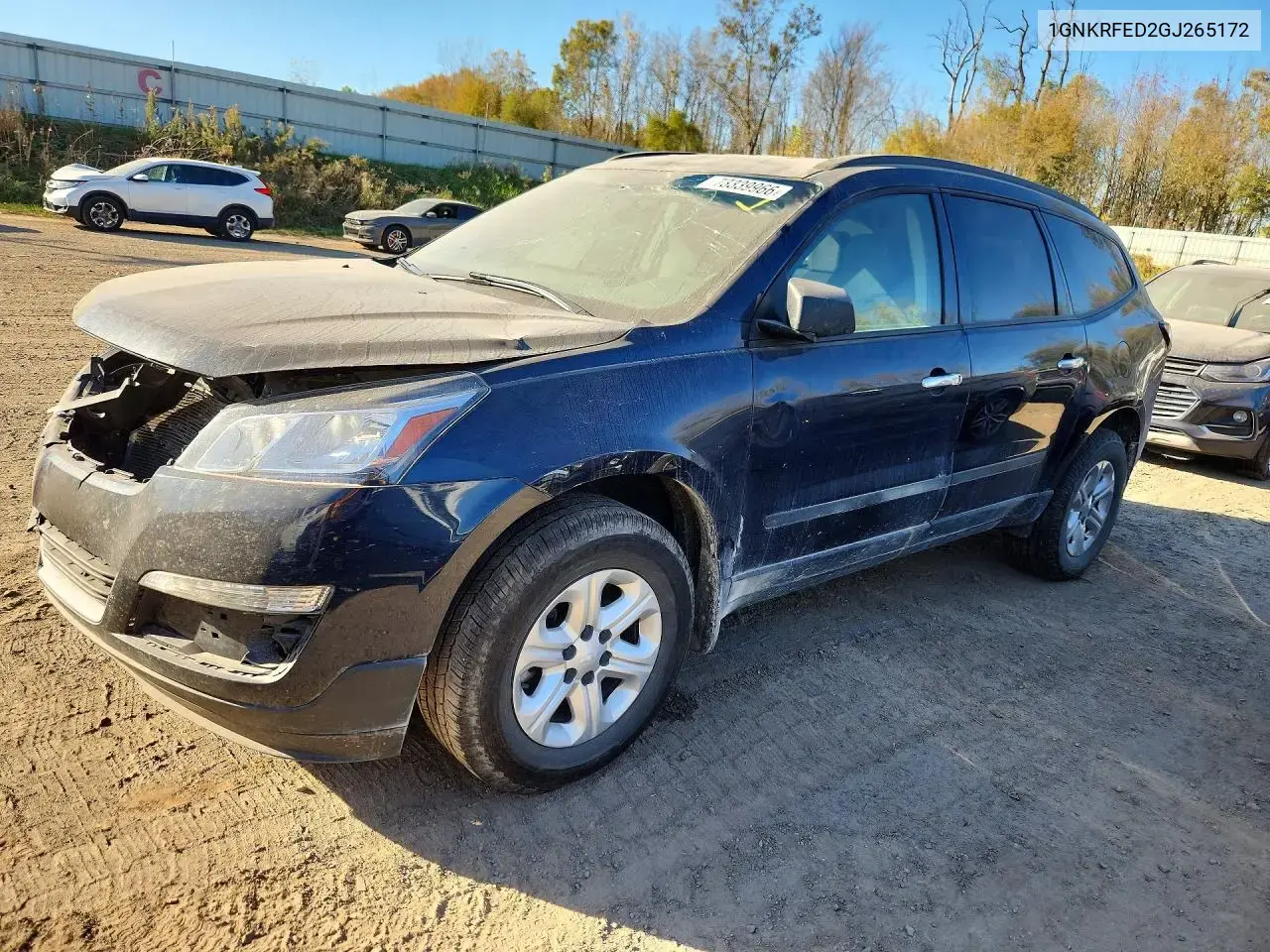 Chevrolet Traverse Ls 2016