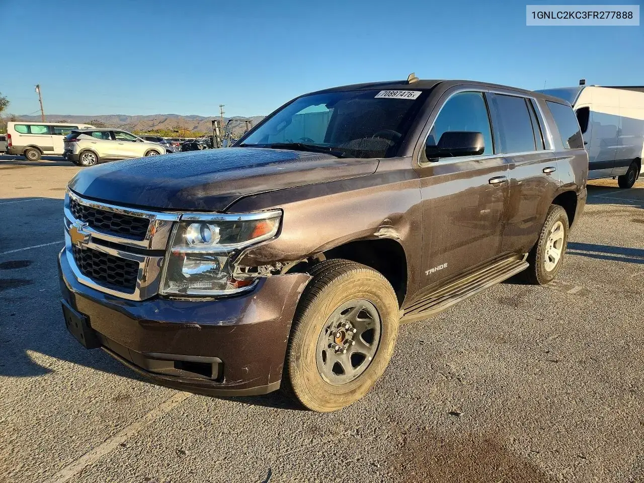 Chevrolet Tahoe Police 2015