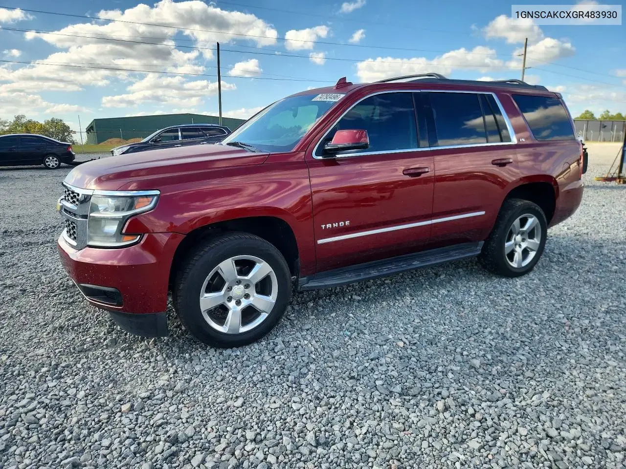 Chevrolet Tahoe C1500 Ls 2016