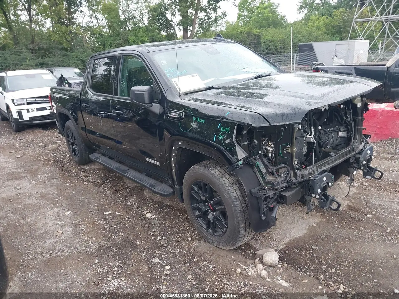 GMC Sierra 1500 4Wd Short Box Elevation With 3Sb 2024
